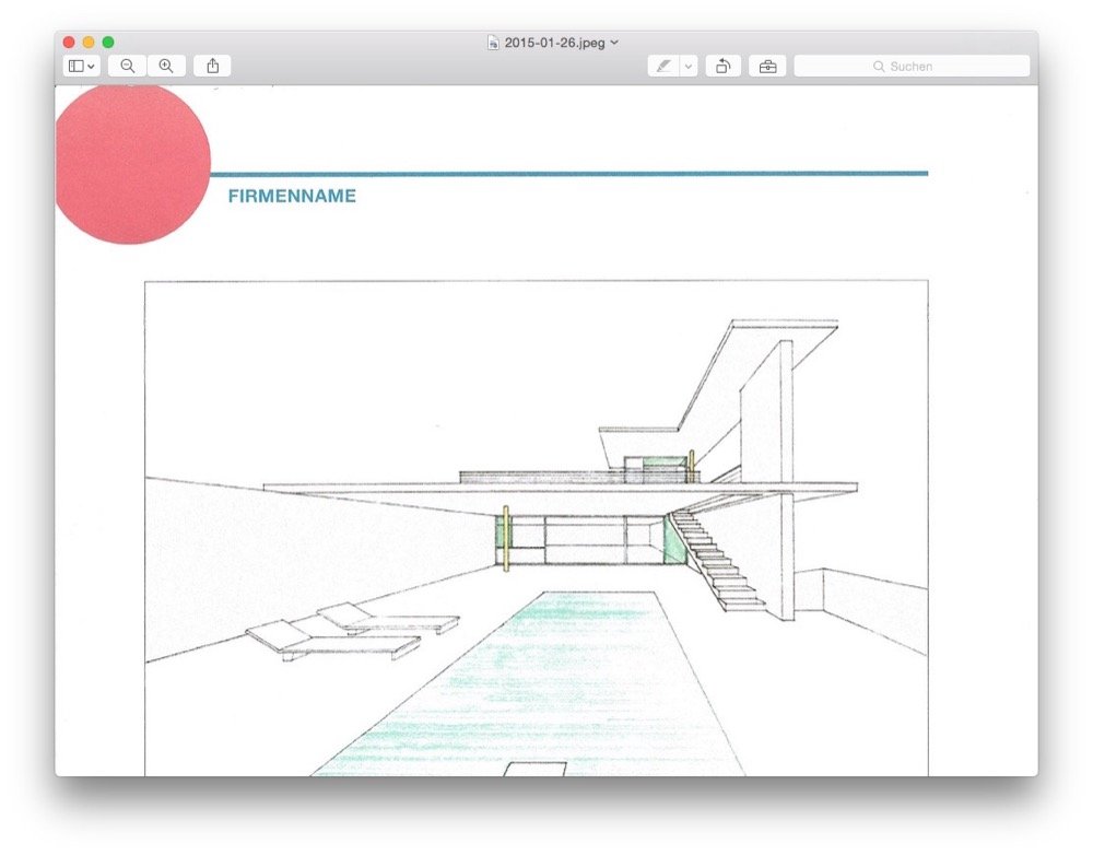 Pages-Dokumente randabfallend drucken