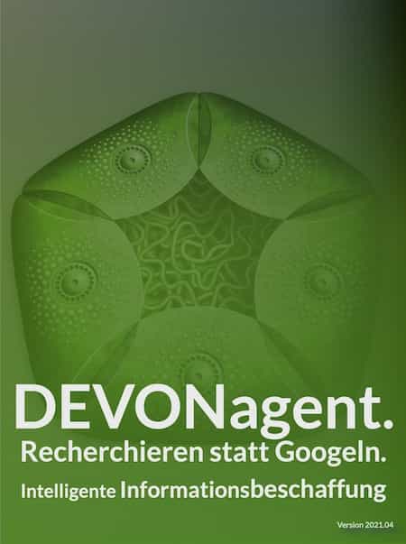 DEVONagent Arbeitsbuch